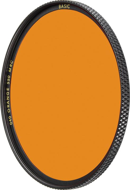Immagine prodotto B+W 040 Filtro arancione, 550, MRC/Basic 55 mm (55 mm, Filtro nebbia nero, 550 mm)