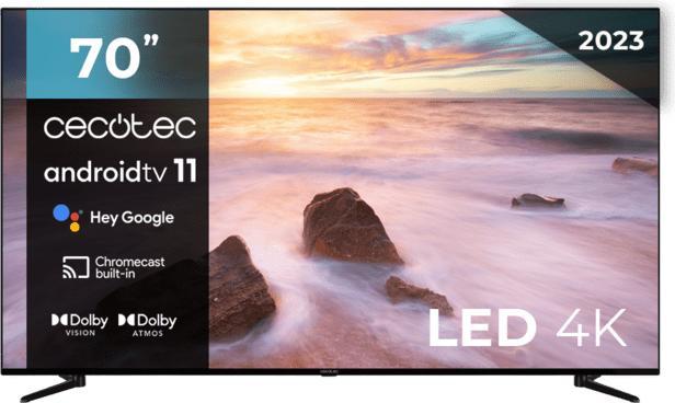 Actual product image Cecotec TELEVISOR LED A2 SERIES ALU20070 SMART TV 70" V (70", LCD, 4K)