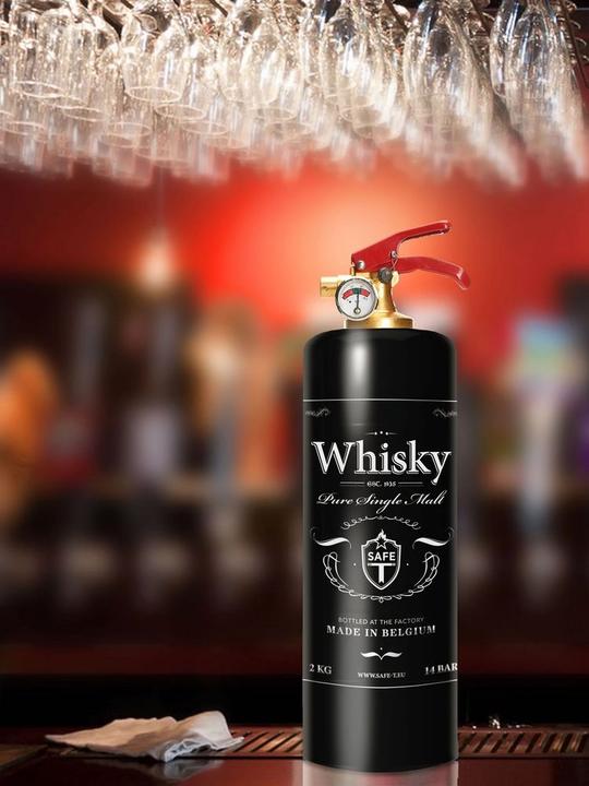 Actual product image SAFE-T Fire extinguisher whisky (C, B, A)
