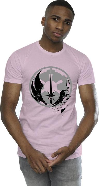 Produktbild Star Wars ObiWan Kenobi Fractured Logos TShirt (XXL)