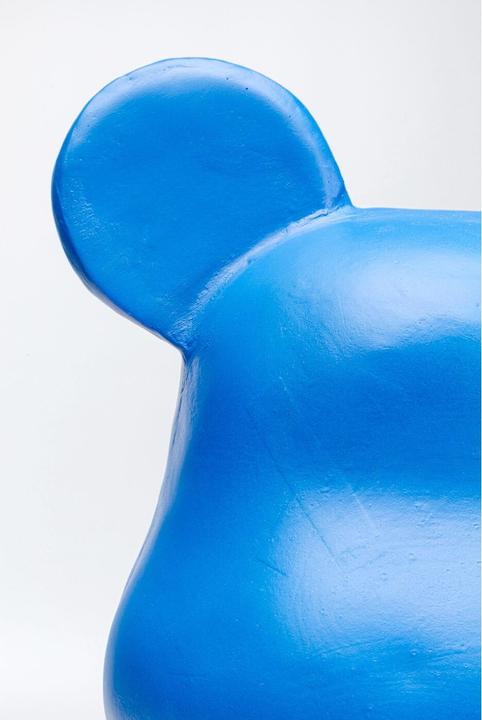 Immagine prodotto Kare Design Deko Figur Bear Blau 51cm