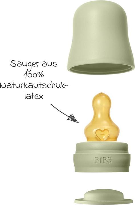 Image du produit Bibs Anti Colic bouteille Latex 270 ml Medium Flow Sage (270 ml)