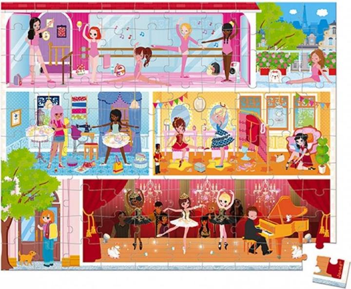 Image du produit Janod Puzzle danse académie (100 pièces)