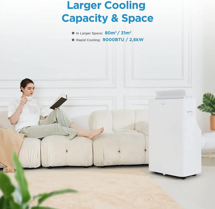 Produktbild Midea Silent Cool 26 Pro WF (31 m², 9000 BTU/h)