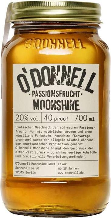 Produktbild O'Donnell Moonshine Passionsfrucht (1 x 70 cl)
