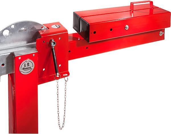 Actual product image Mannus Roadblock with counterweight, steel