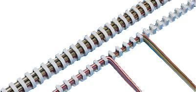 Actual product image HellermannTyton Flex. Cable support Heladuct Flex20SK (Duct, 50 cm)