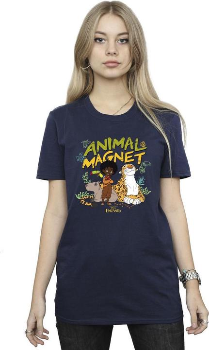 Immagine prodotto Disney Encanto Animal Magnet Maglietta Ampia Donna (XXL)