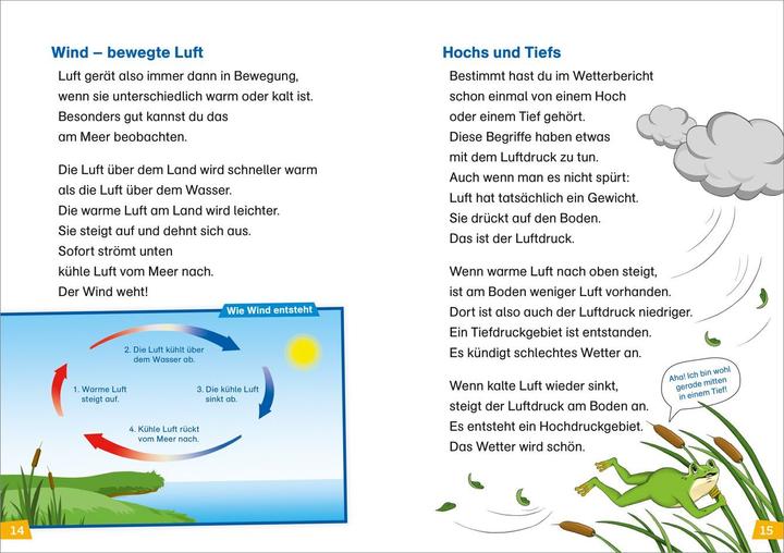 Produktbild Tessloff WAS IST WAS Erstes Lesen Band 8. Wetter (Deutsch, Karin Bischoff, Sabine Fischer, 2019)