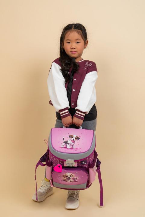 Image du produit Belmil MINI FIT Schulrucksack-Set Little Puppies (17 l)
