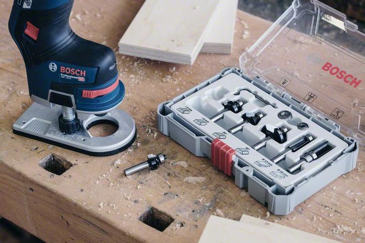 Actual product image Bosch Professional Zubehör Freehand burr set. 8 mm shank. 30 pieces