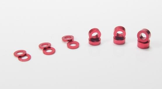 Actual product image EP Aluminum spacer M3x2mm