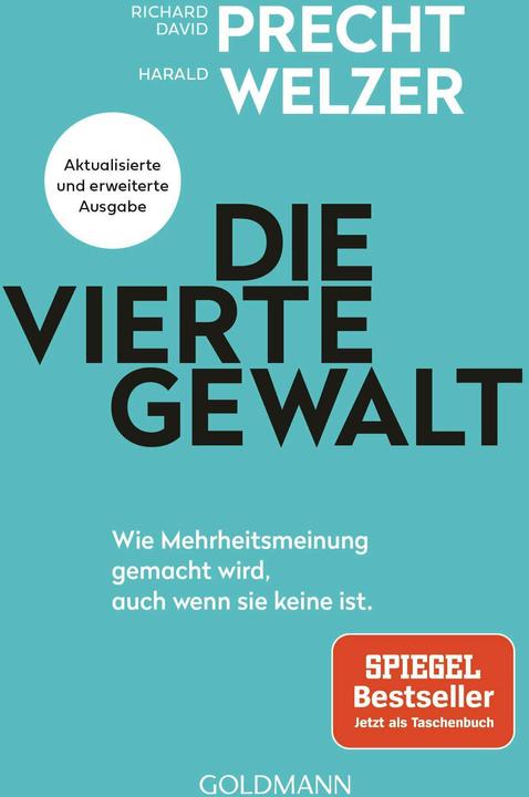 Actual product image Die vierte Gewalt (German, Harald Welzer, Richard David Precht, 2024)