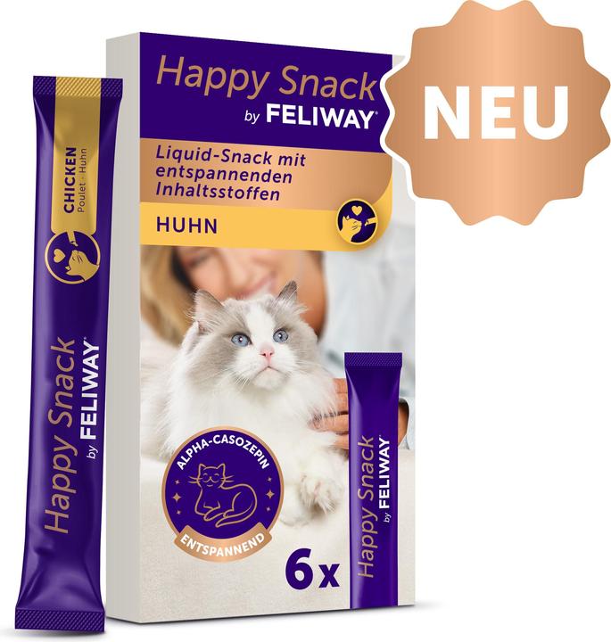 Produktbild Feliway Happy Snack (Adult, 6 Stk., 90 g)