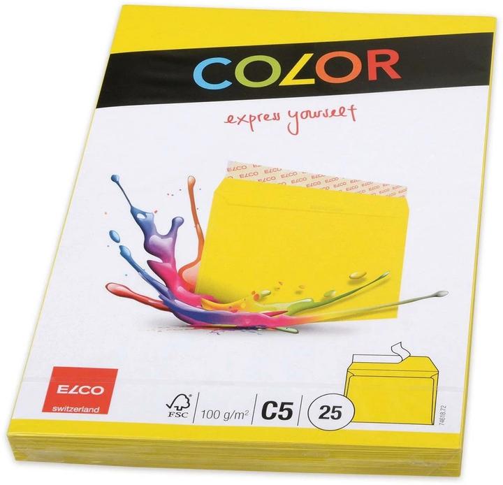 Actual product image Elco Couvert Color, without window (C5, 25 x)