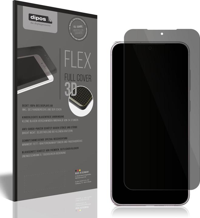 Produktbild Dipos Privacy Sichtschutzfolie Full Cover (1 Stück, Samsung Galaxy S23+)