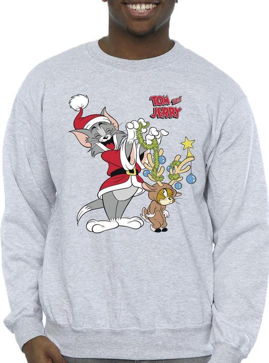 Immagine prodotto Tom & Jerry Christmas Reindeer Felpa Uomo (5XL)
