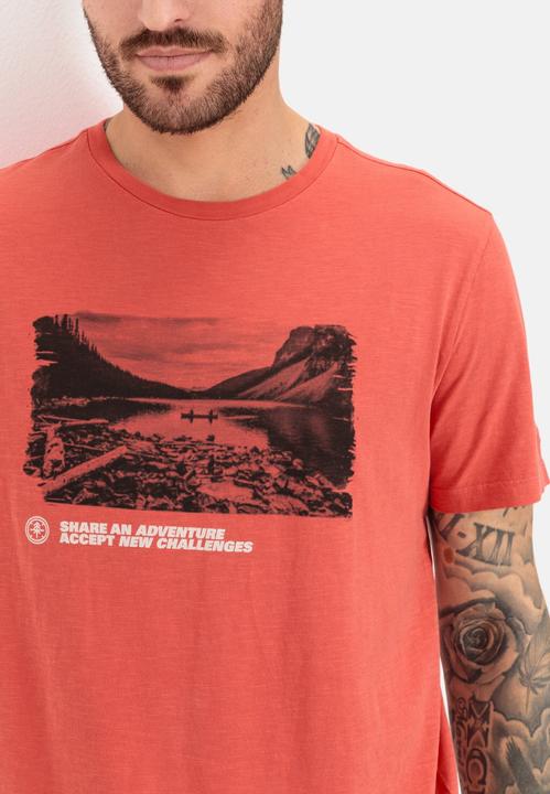 Immagine prodotto Camel Active T-shirt con stampa in cotone organico sostenibile (XXL)