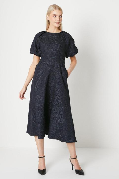 Produktbild Principles Midikleid Puffärmel