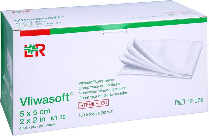 Actual product image Lohmann & Rauscher Nonwoven compresses
