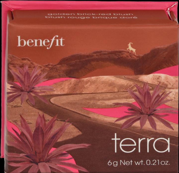 Produktbild BeneFit Cosmetics BENEFIT Wanderful World Blushes Terra Powder Blusher róż w pudrze Golden Brick-Red 6g (Golden Brick-Red)