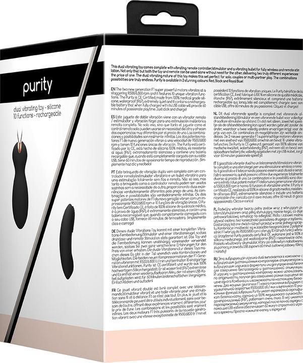 Actual product image HOT Dual Vibrating Toy - Purity