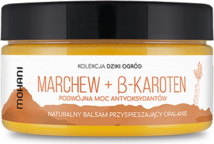 Actual product image Mohani Carrot balm accelerates tanning 100 ml - (Self tanning foam, 100 ml)