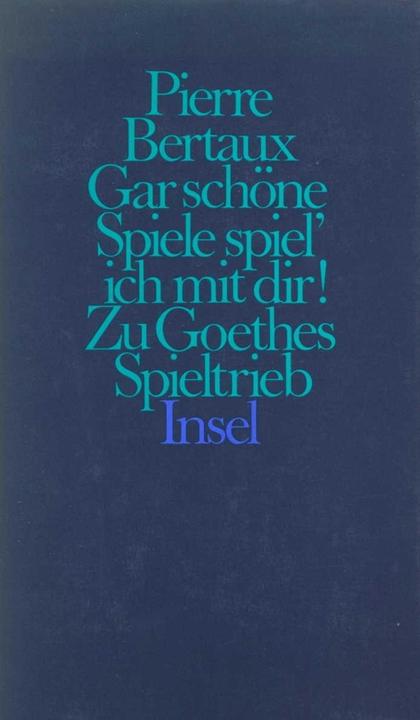 Produktbild Gar schöne Spiele spiel ich mit dir! (Deutsch, 1987)