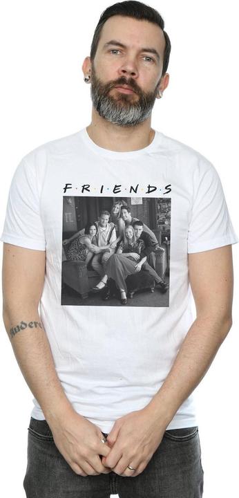Immagine prodotto Friends Black And White Photo Maglietta Uomo (XL)
