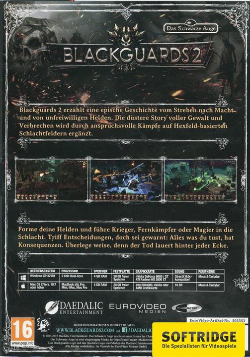Produktbild Daedalic Blackguards 2 (PC, Multilingual)