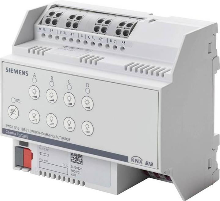 Actual product image Siemens 5WG1536-1DB31 Schalt-/Dimmaktor (Dimming actuator)