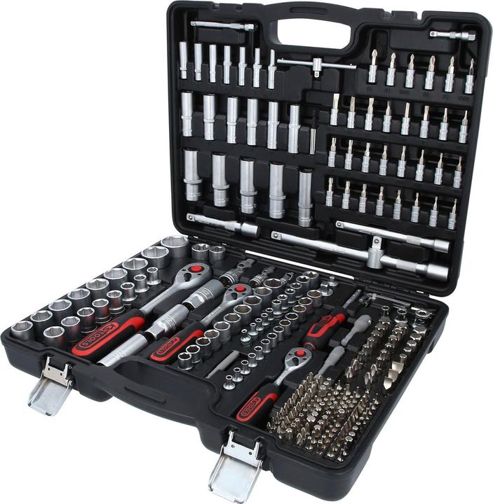 KS Tools Steckschlüssel-Satz (3/8", 1/4", 1/2")