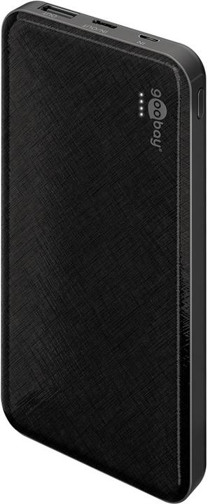 Actual product image Goobay Powerbank Slimline 10.000 mAh (10000 mAh, 37 Wh)