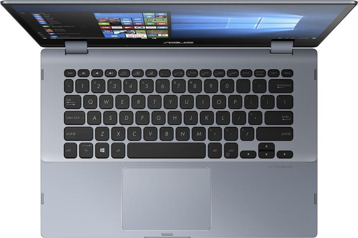 Actual product image ASUS VivoBook Flip 14 TP412UA-EC119T (14", Intel Core i3-8130U, 4 GB, 128 GB)