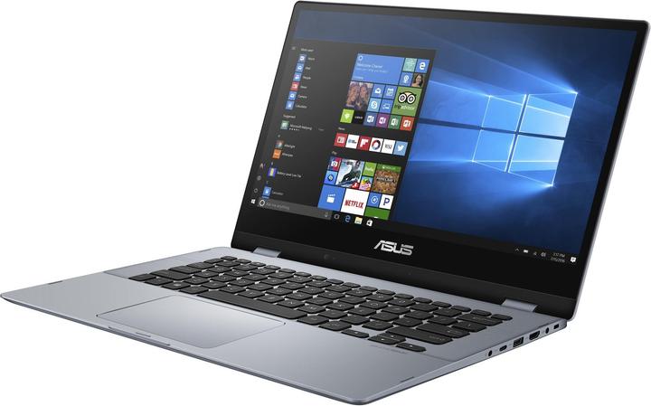 Actual product image ASUS VivoBook Flip 14 TP412UA-EC119T (14", Intel Core i3-8130U, 4 GB, 128 GB)