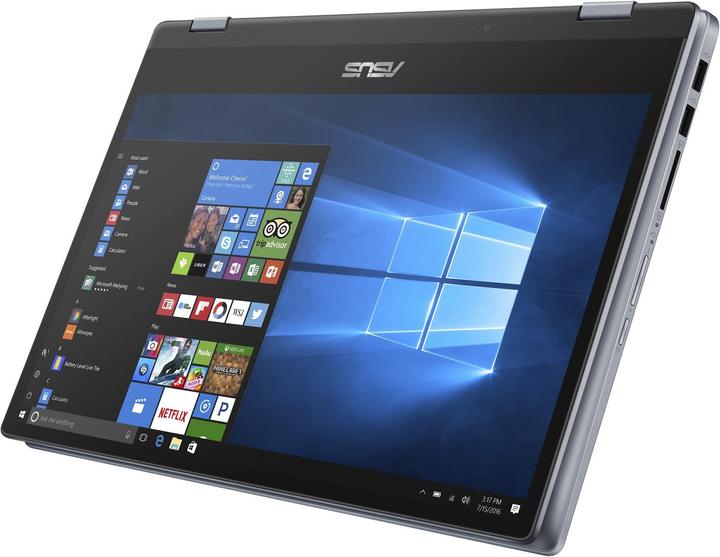 Actual product image ASUS VivoBook Flip 14 TP412UA-EC119T (14", Intel Core i3-8130U, 4 GB, 128 GB)