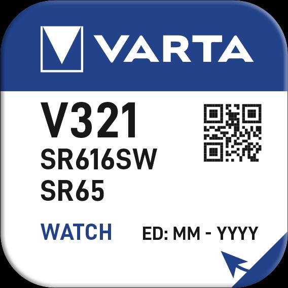 Actual product image Varta Button cell V321 (1 pcs., V321, 14.50 mAh)