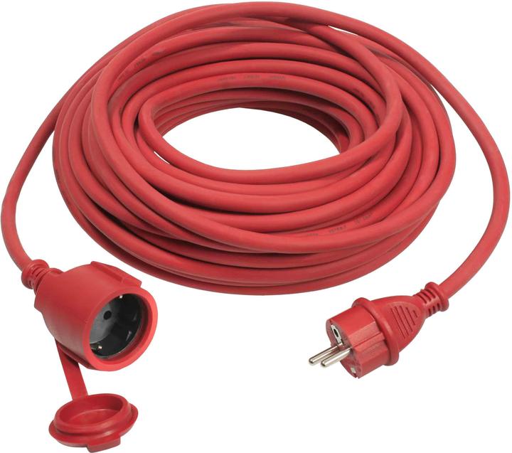 Immagine prodotto As - Schwabe 60272 Cavo di estensione dell'alimentazione rosso 5 m (5 m, CEE 7/3)