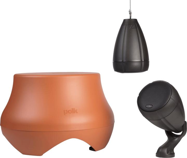 Actual product image Polk ATRIUM 100SUBTE Home Audio Outdoor terracotta