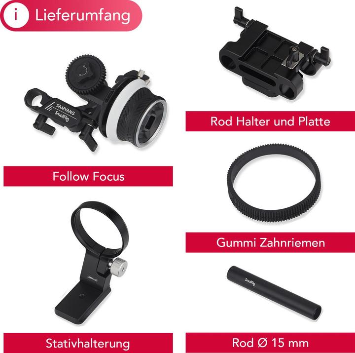 Actual product image Samyang Cine Kit for Sony E-Mount (Sony E)