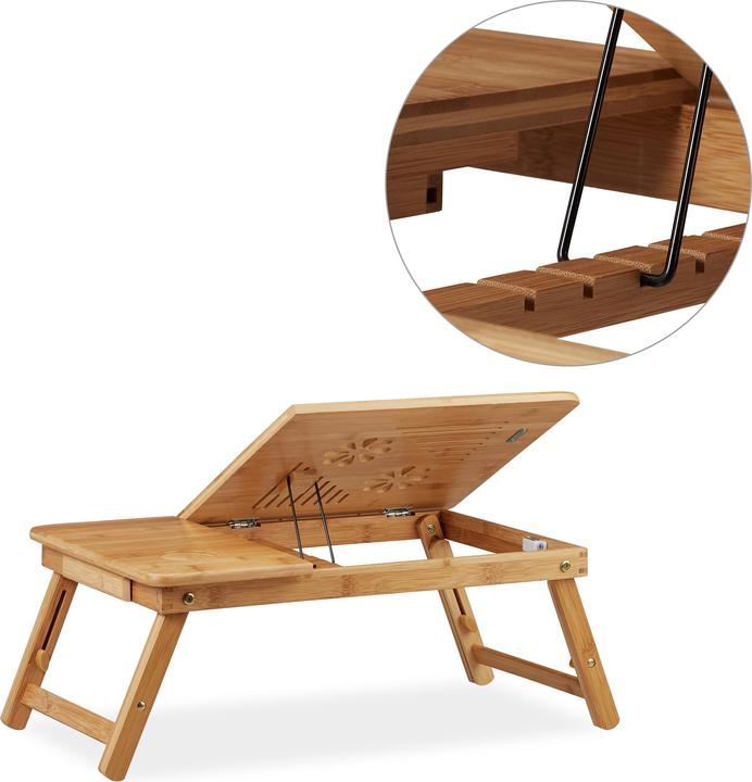 Actual product image Relaxdays Laptop table