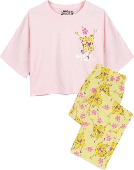 Actual product image Spongebob Squarepants Nap Time Pyjamas With Long Trousers (XL)