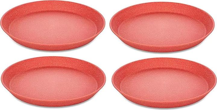 Produktbild Koziol Speiseteller Connect Ø 20.5 cm, 4 Stück, Rot (4 x, 20.50 cm)