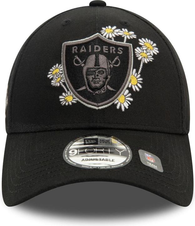 Produktbild New Era 9Forty Strapback Cap - FLOWER Las Vegas Raiders