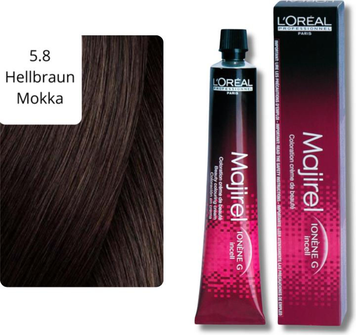 Produktbild L'Oréal Professionnel Majirel (5.8 Hellbraun Mokka)
