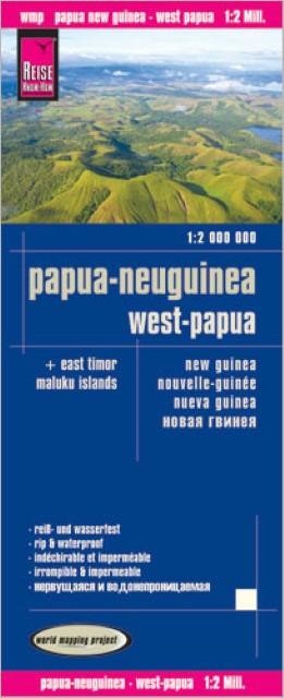 Produktbild Landkarte Papua-Neuguinea, Indonesien: West-Papua, Molukken (1:2.000.000)