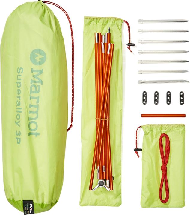 Image du produit Marmot Superalloy 3P (Tente igloo, 1.52 kg, 3 personnes)