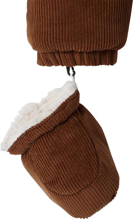 Actual product image Vertbaudet Warm baby winter overall made of corduroy, recycled polyester padding (86)