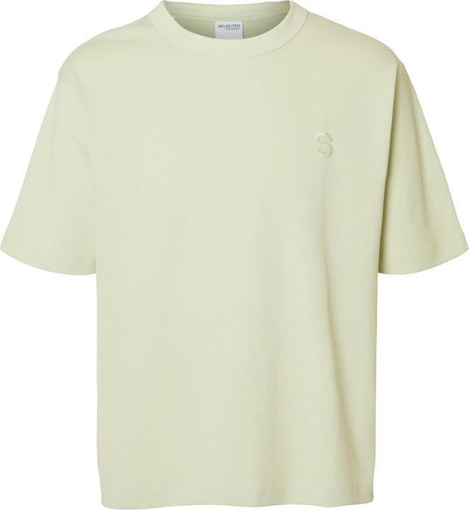 Selected Homme Relaxed Fit T-Shirt mit Rundhalsausschnitt