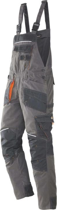 Produktbild Terratrend Latzhose Job Grösse 50 dunkelgrau/schwarz (50)